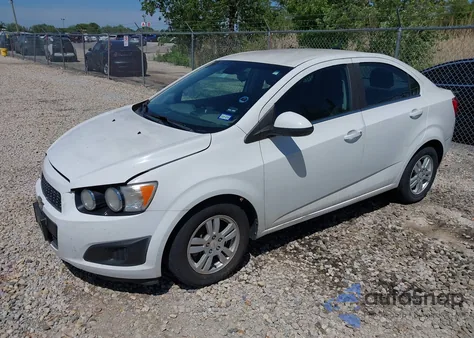 2012 Chevrolet Sonic 2Lt from USA, damaged, VIN 1G1JC5SH8C4176795
